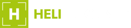 Heliflug Logo Alternative Weiß